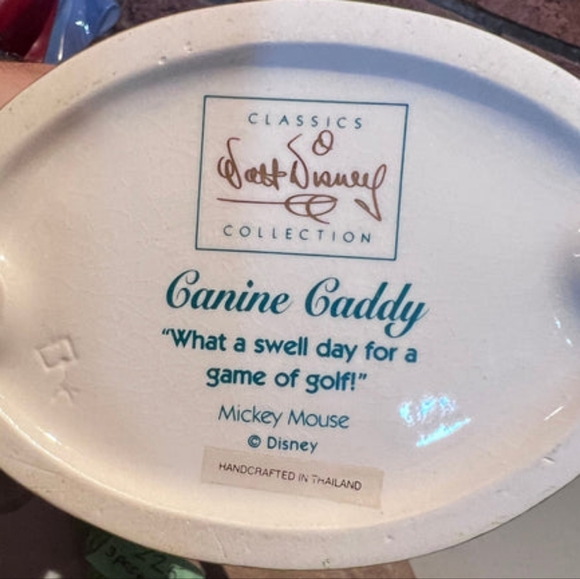 WDCC Canine Caddy Set What a Swell Day for a Game of Golf! A Golfer's BestFriend - Picture 9 of 9